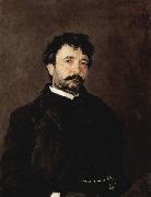 Portrait of Italian singer Angelo Masini 1890 Valentin Serov